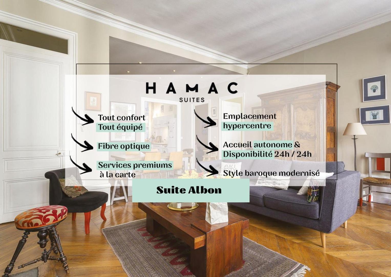 Hamac Suites - Suite Albon Saint Antoine - 4Pers Lyon Exterior photo